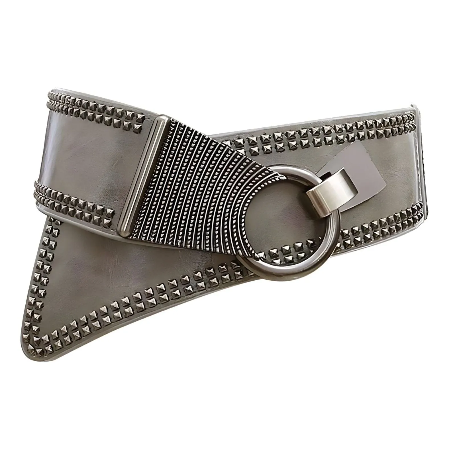 The Rockstar Faux Leather Waistband Belt - Multiple Colors