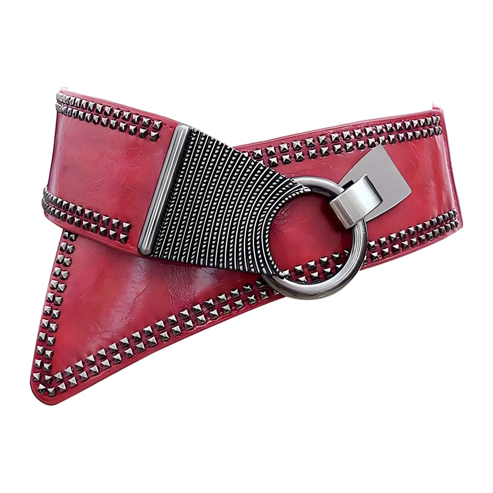 The Rockstar Faux Leather Waistband Belt - Multiple Colors