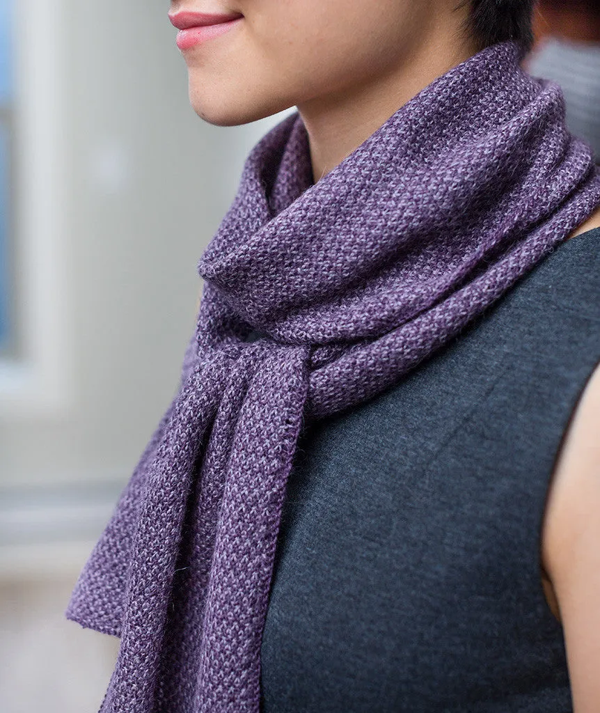 Two-Tone Twill Scarf Pattern