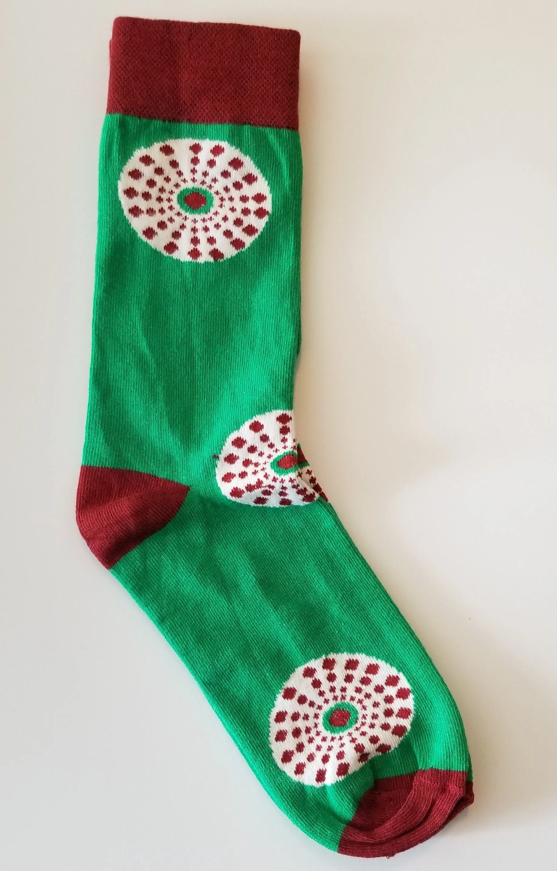 Unisex Ankara Circle Print Socks