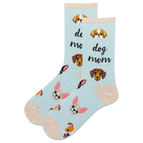 WOMEN'S DOG MOM CREW SOCK