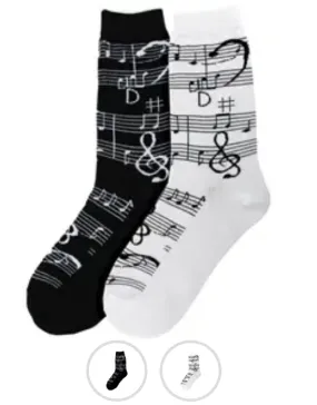 Women's Sock - Music 6444