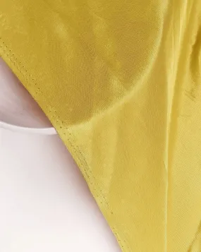 Yellow Plain Viscose Natural Crepe  Fabric 44" - 8 kg