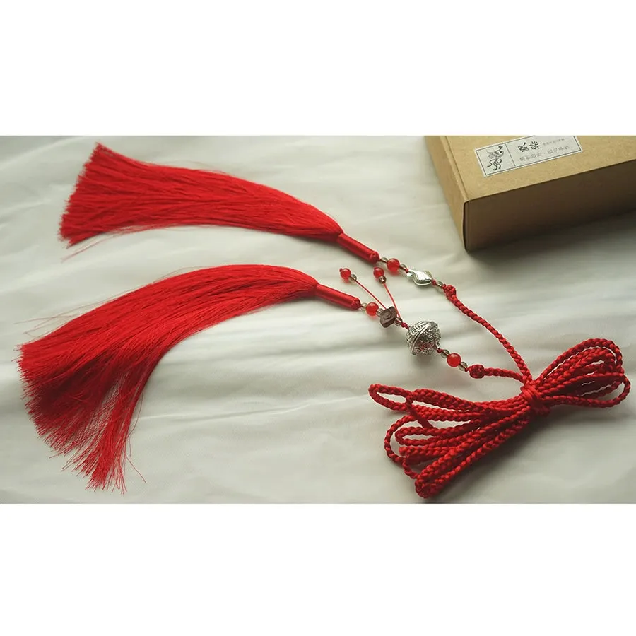 Yufu 渔夫 Fisherman's Tassel Belt Unisex Hanfu Accessory